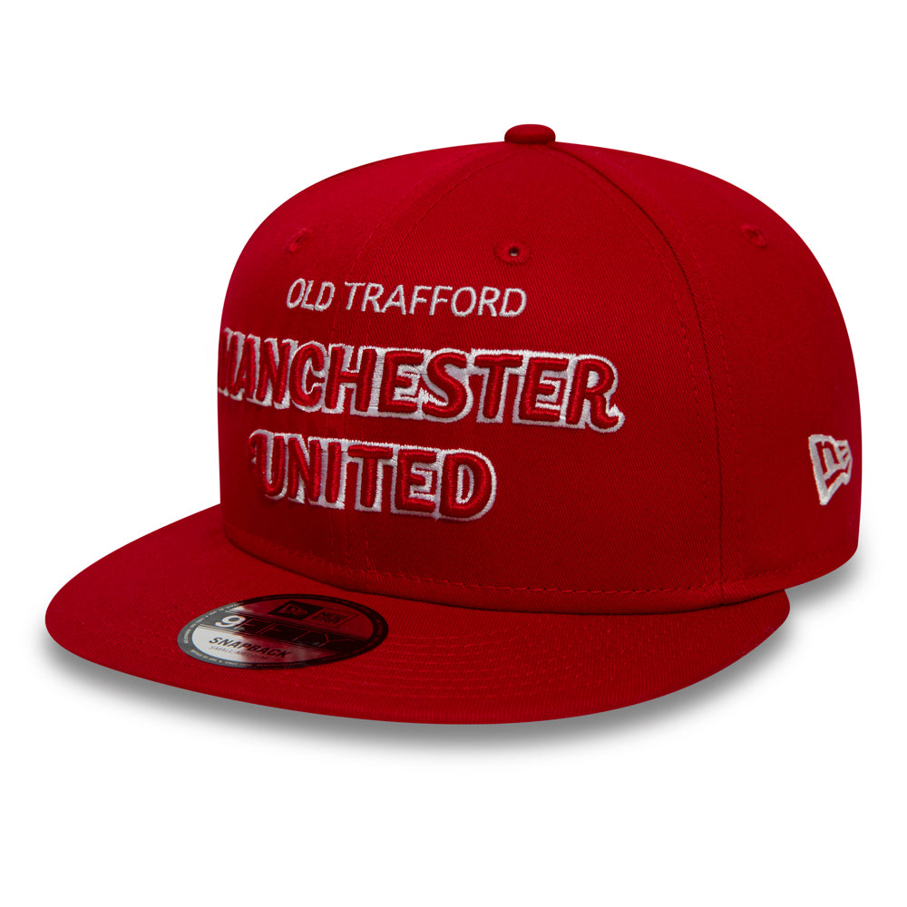 New Era Manchester United Snapback Red