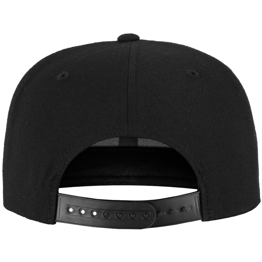 6089Q Diamond Snapback Black