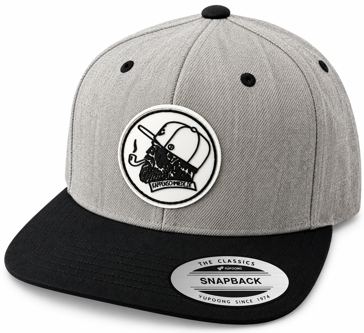 Schmiede Sailor PVC Snapback Heather Black
