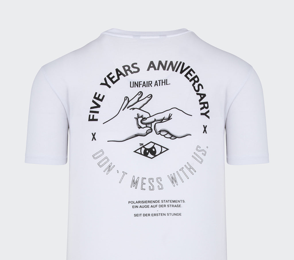 Unfair Anniversary Shirt White