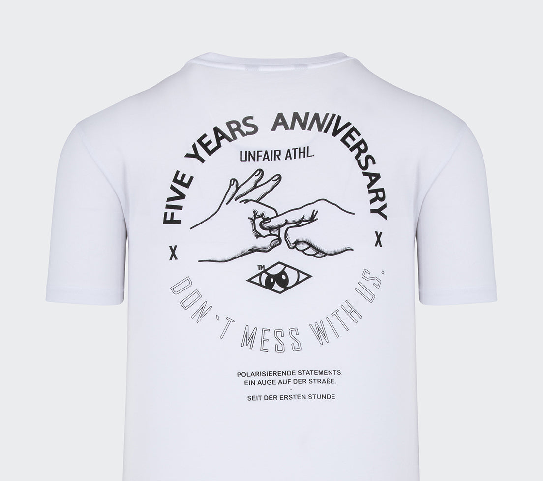 Unfair Anniversary Shirt White