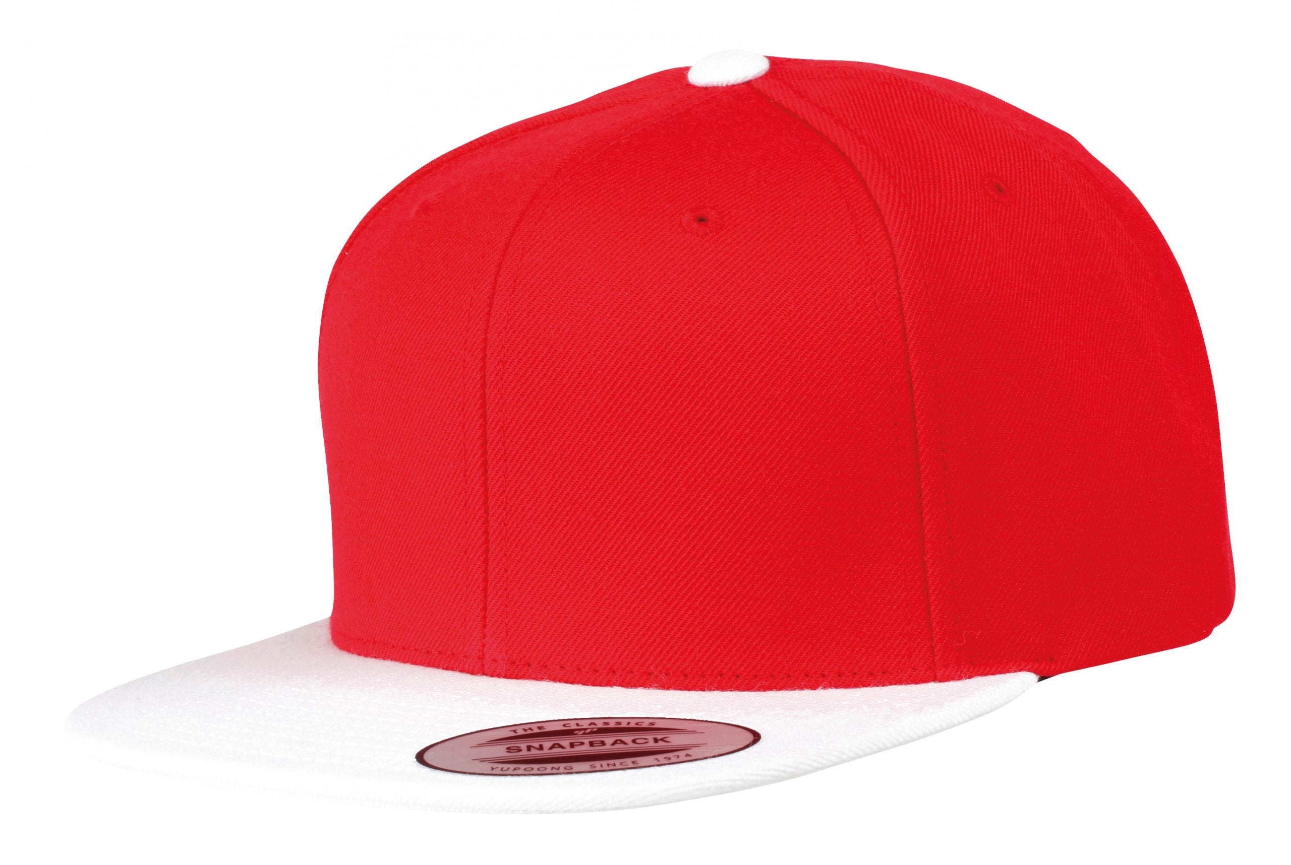 6089M Snapback Red White