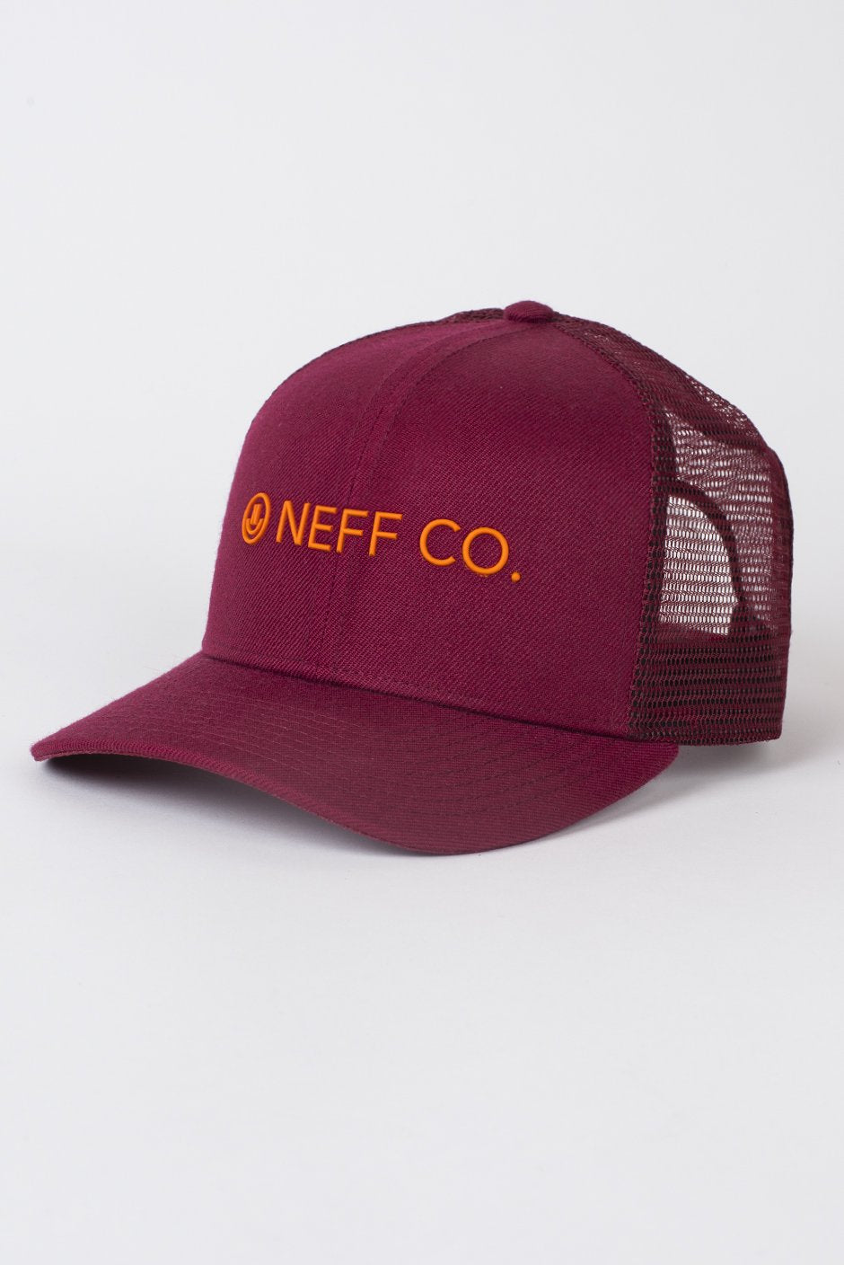 NEFF Lock Up Trucker Maroon