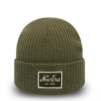 New Era Beanie - Flip Down Knit Olive