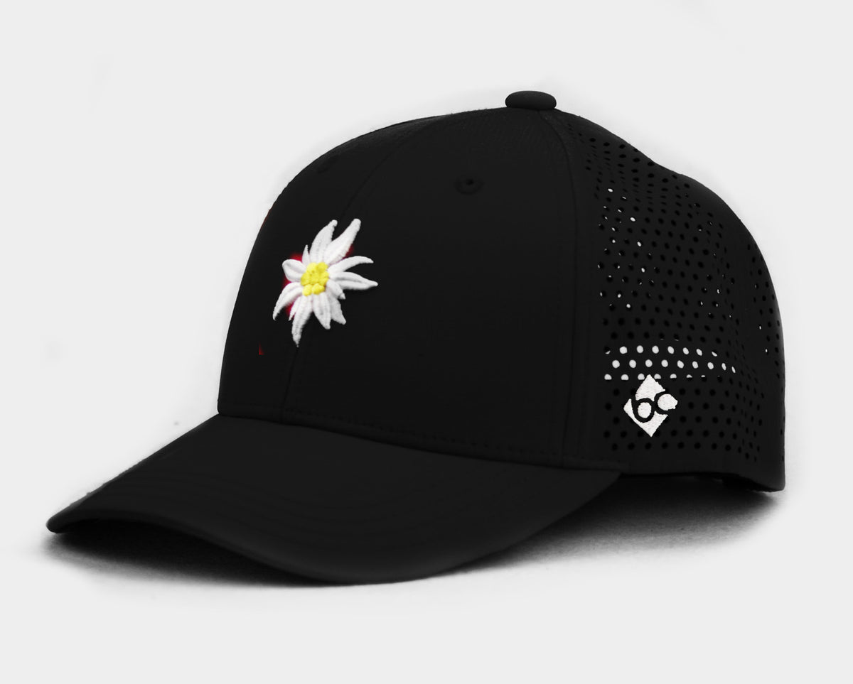 B&C Outdoor Cap Curved Black